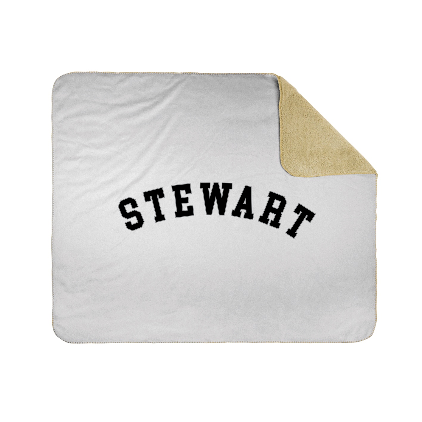Throw Blanket — Shirsey Arch in White