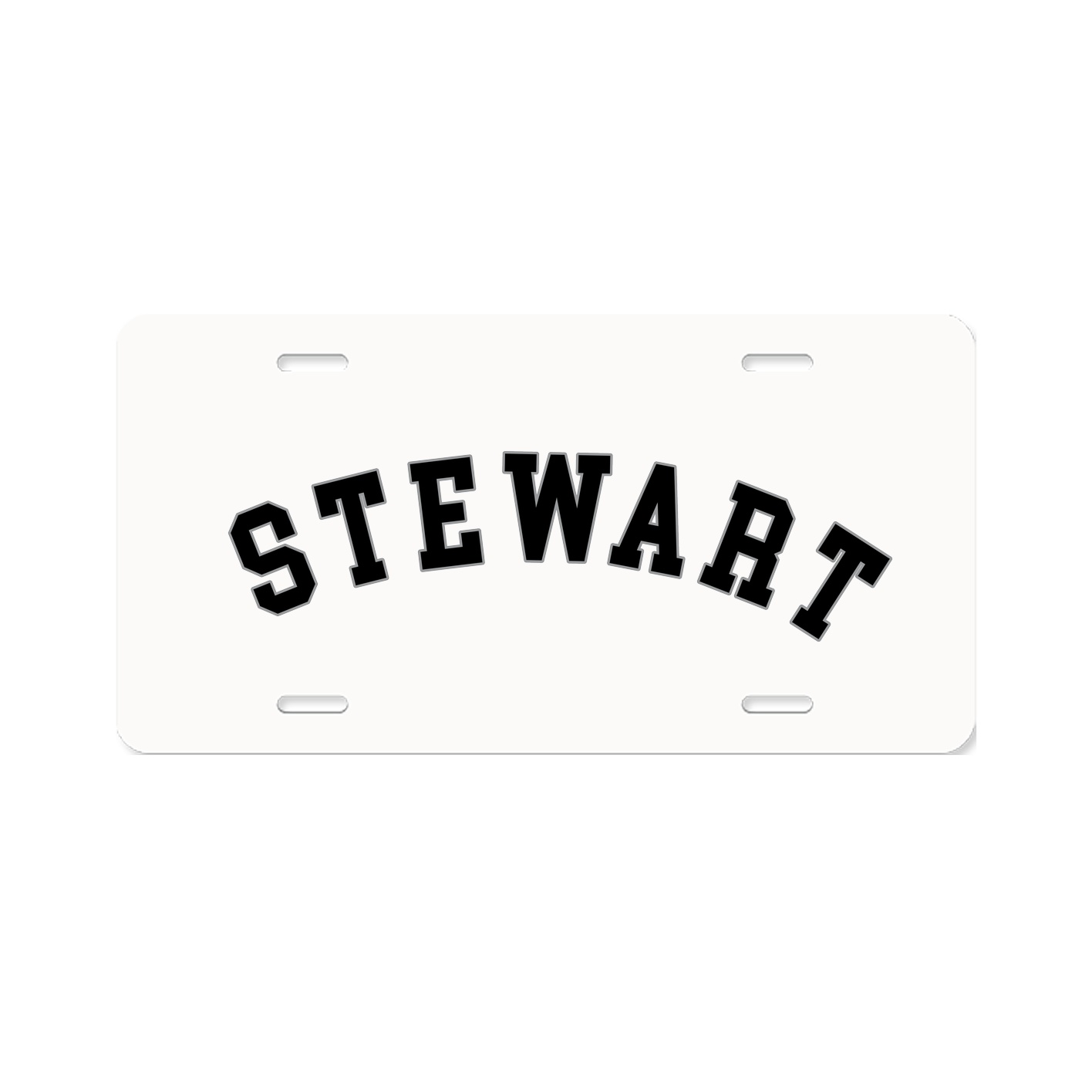 License Plate — Shirsey Arch in Classic