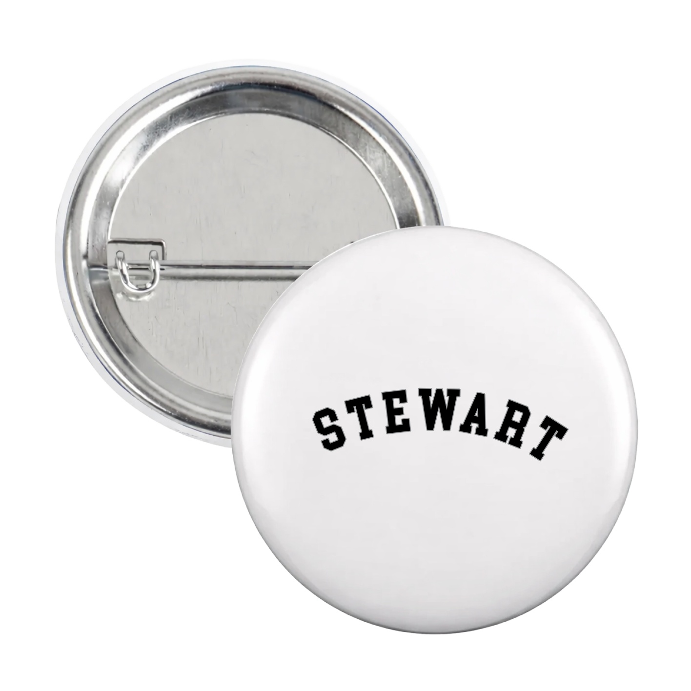 Game Day Button — Shirsey Arch in White