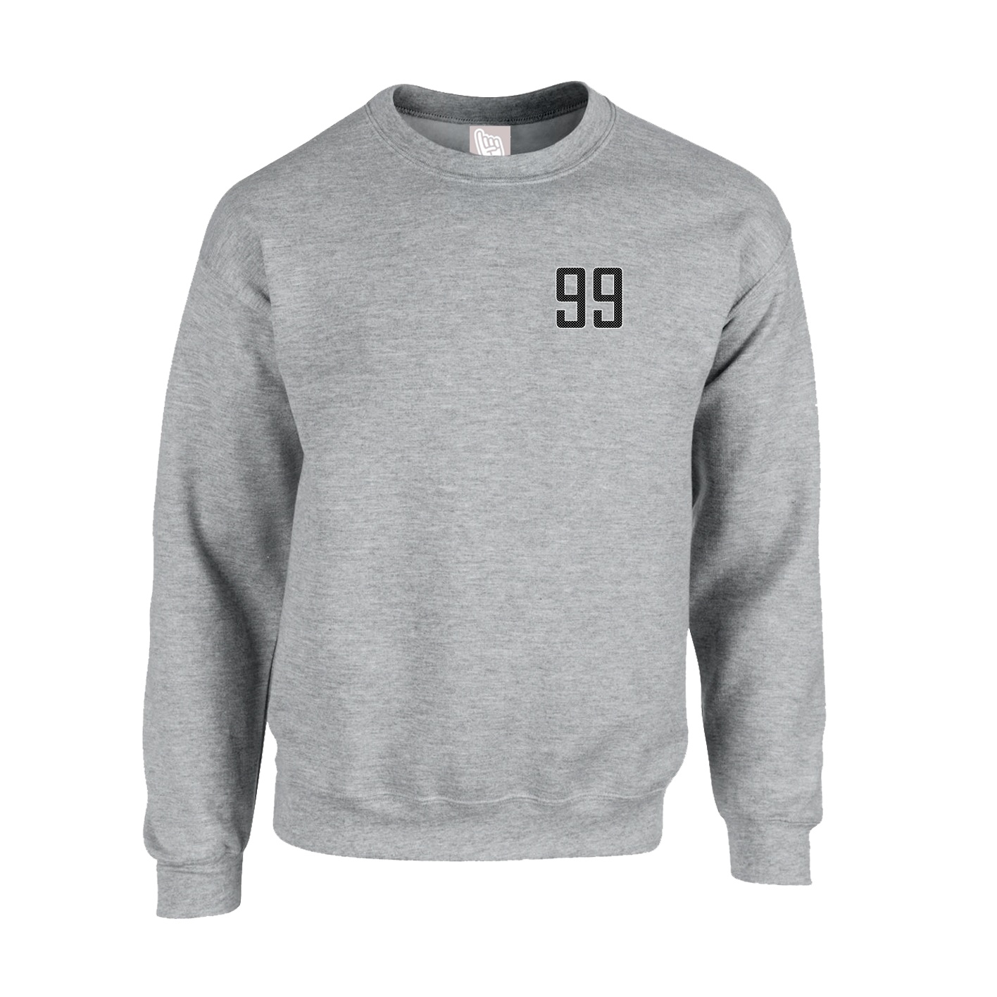Fleece Crew — Front Shirsy in Grey