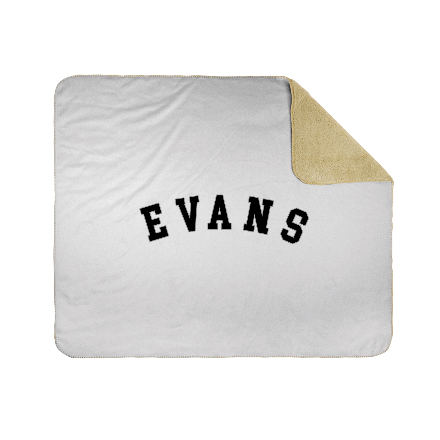 Throw Blanket — Shirsey Arch in White