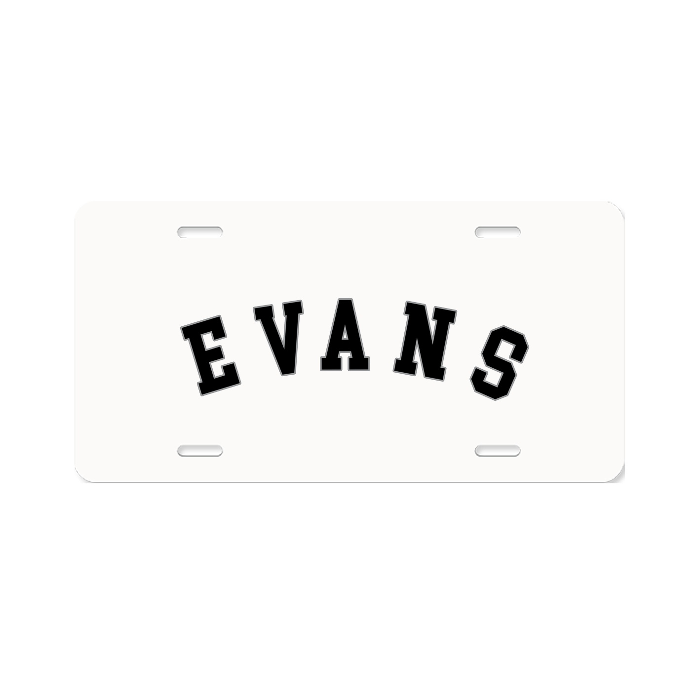 License Plate — Shirsey Arch in Classic