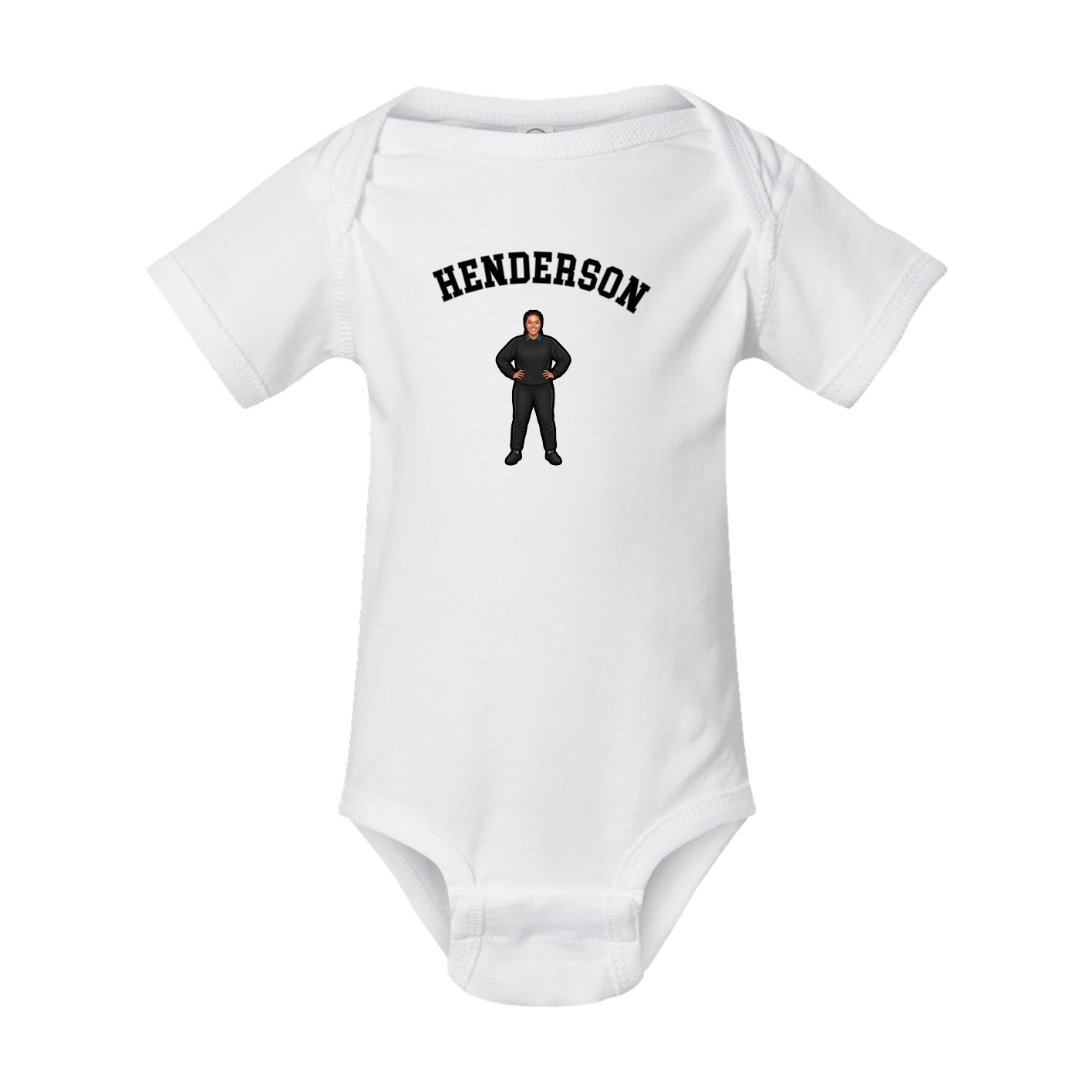 Baby Onesie — Shirsey Arch in White