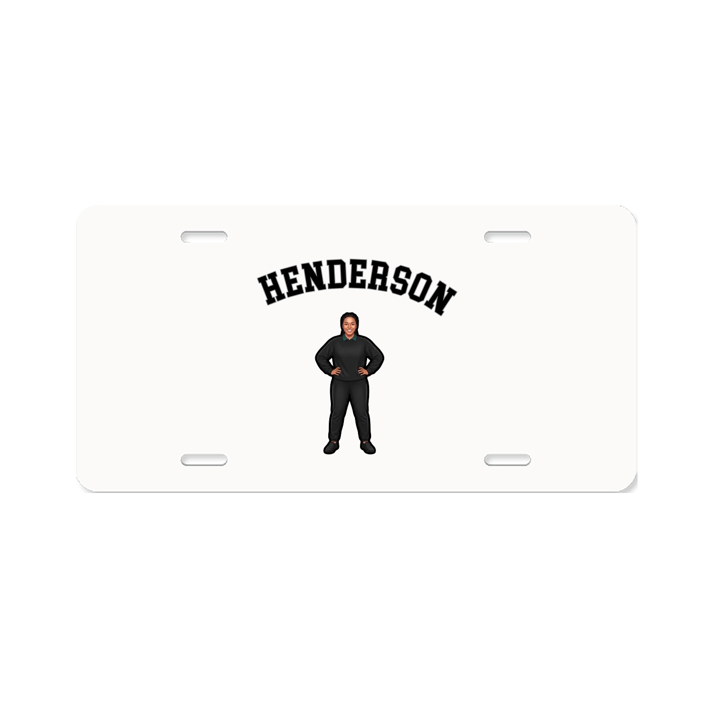 License Plate — Shirsey Arch in Classic
