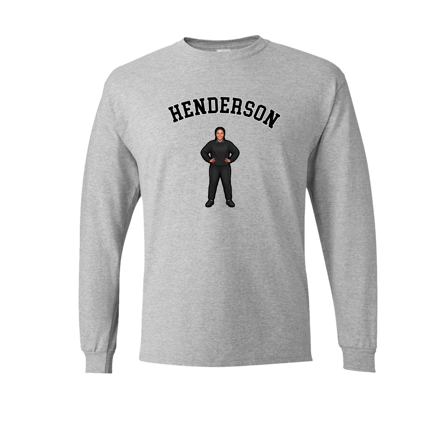 Long Sleeve Tee — Shirsey Arch in Grey