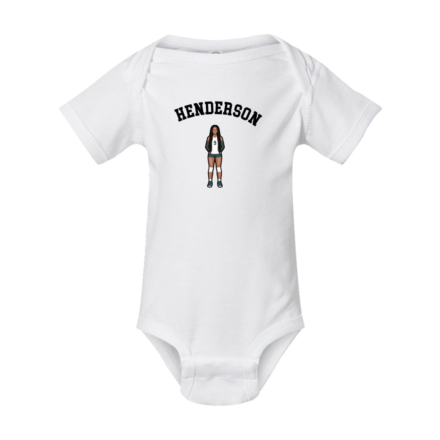 Baby Onesie — Shirsey Arch in White