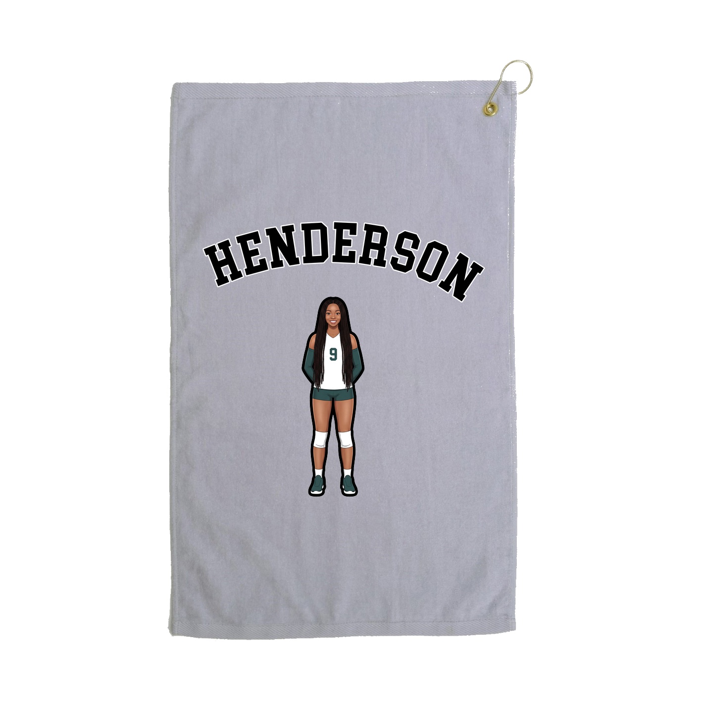 Golf Towel — Shirsey Arch in Grey