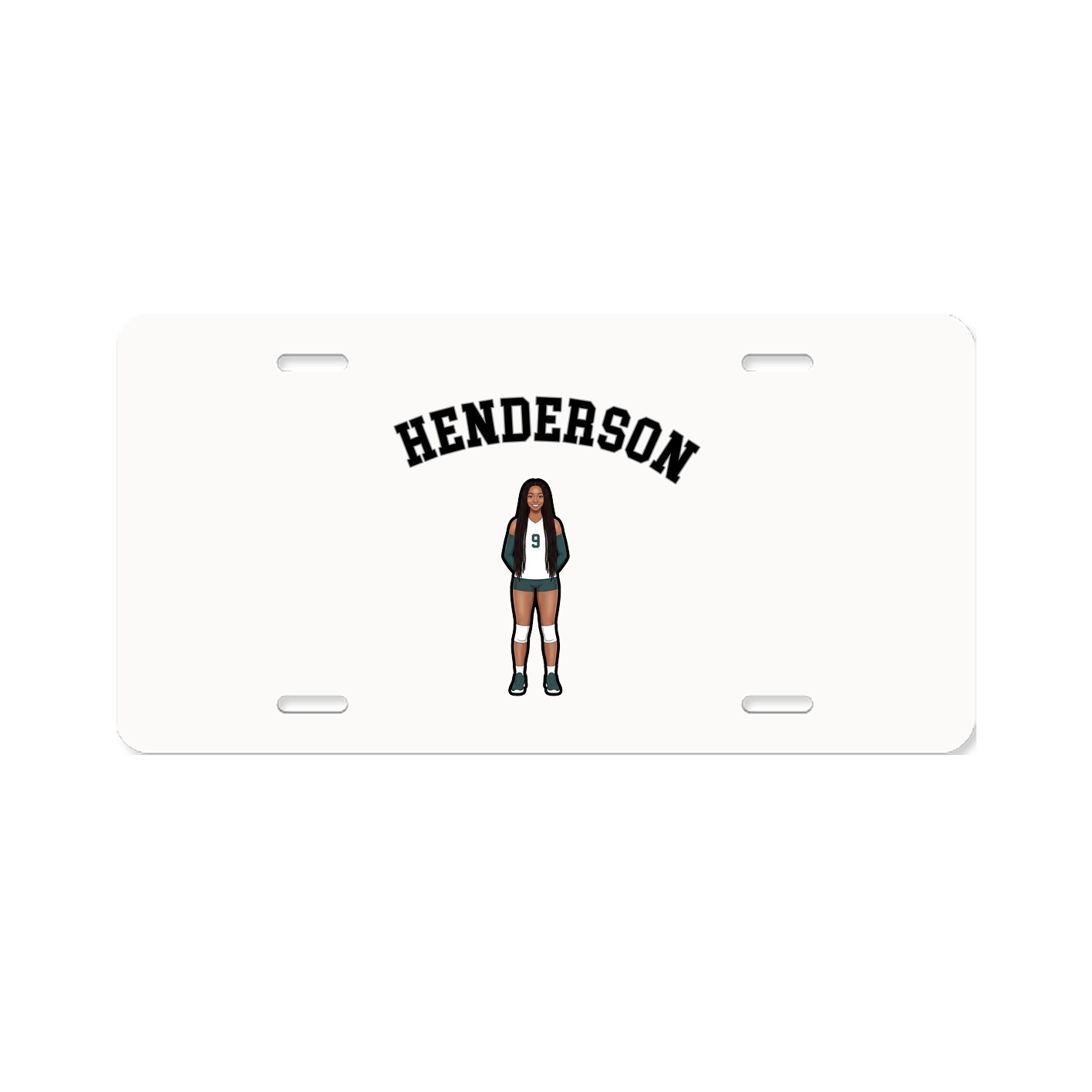 License Plate — Shirsey Arch in Classic