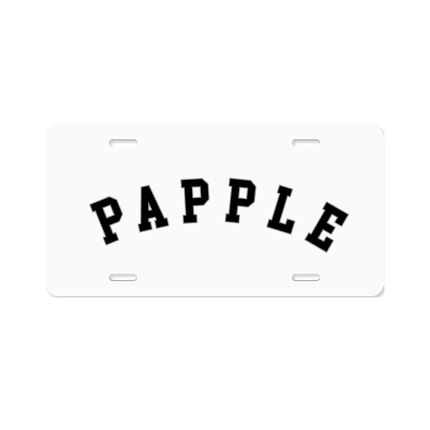 License Plate — Shirsey Arch in Classic