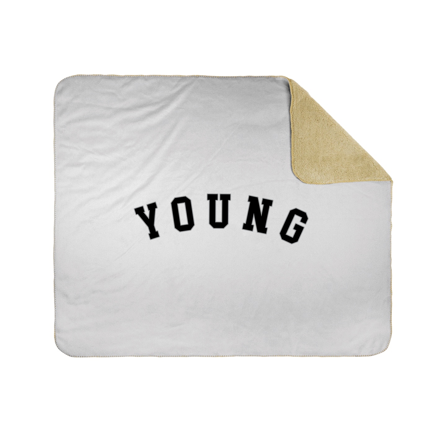 Throw Blanket — Shirsey Arch in White