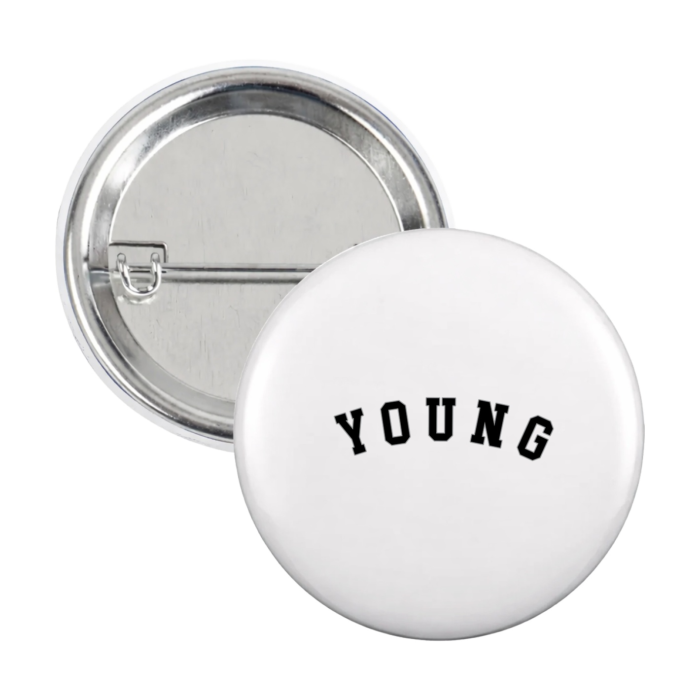 Game Day Button — Shirsey Arch in White