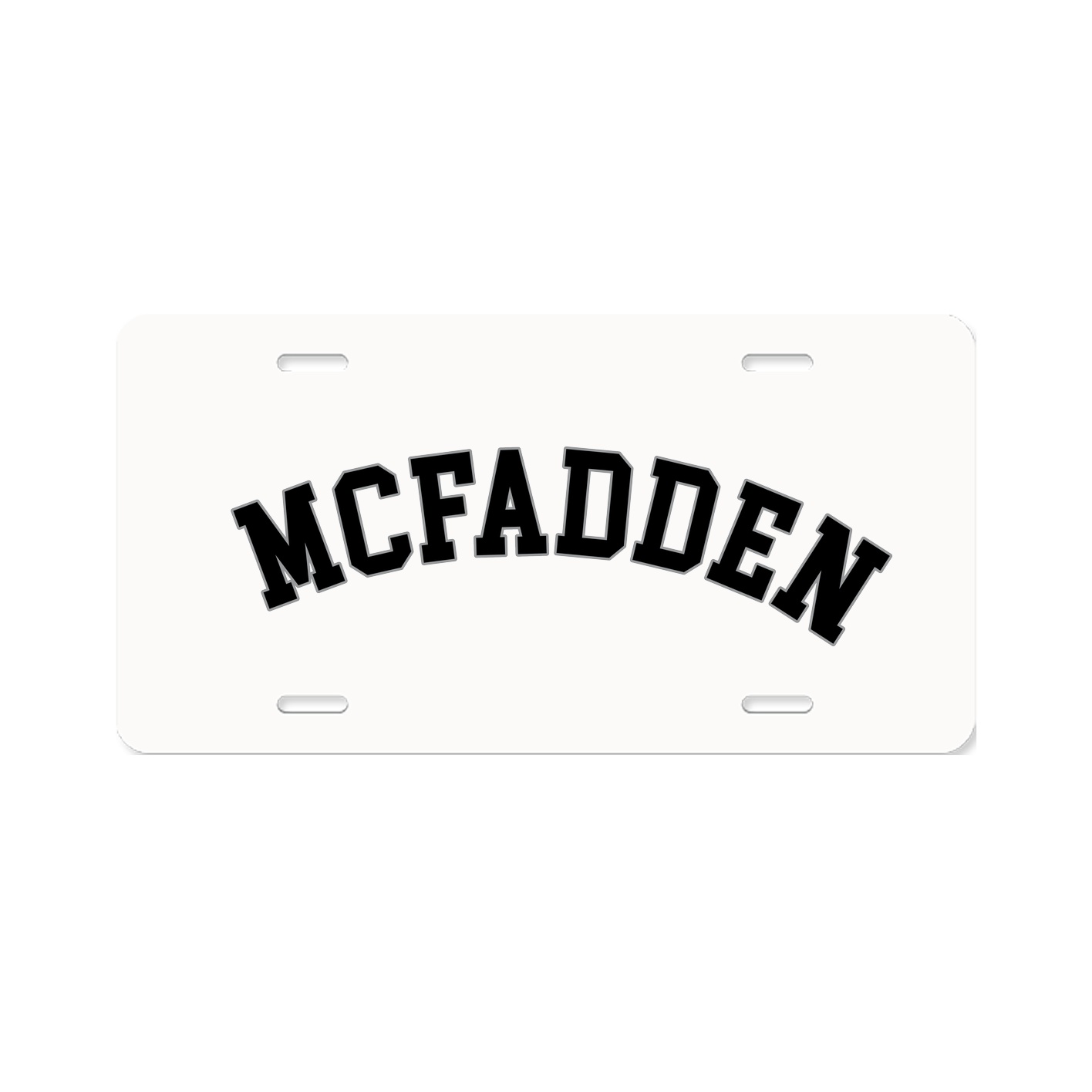 License Plate — Shirsey Arch in Classic