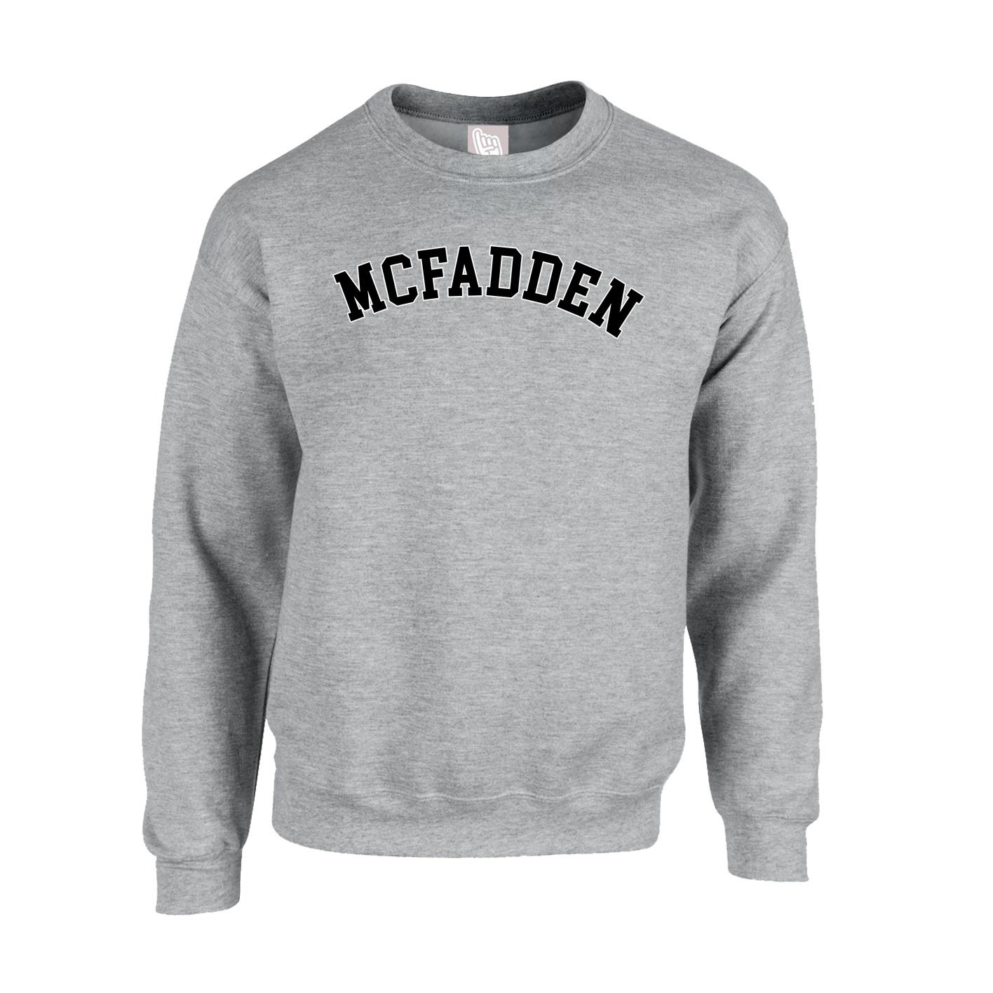 Fleece Crew — Shirsey Arch in Grey