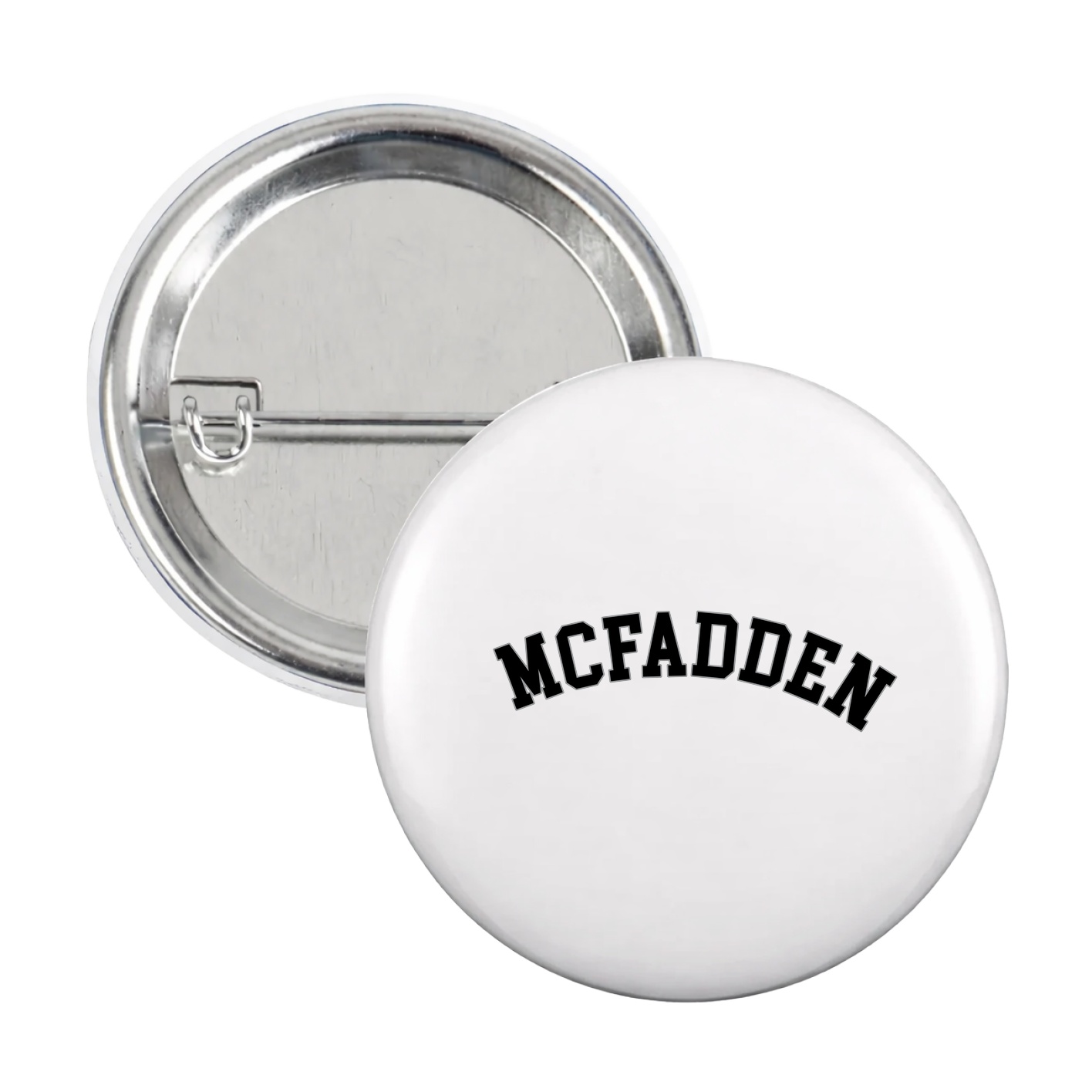 Game Day Button — Shirsey Arch in White