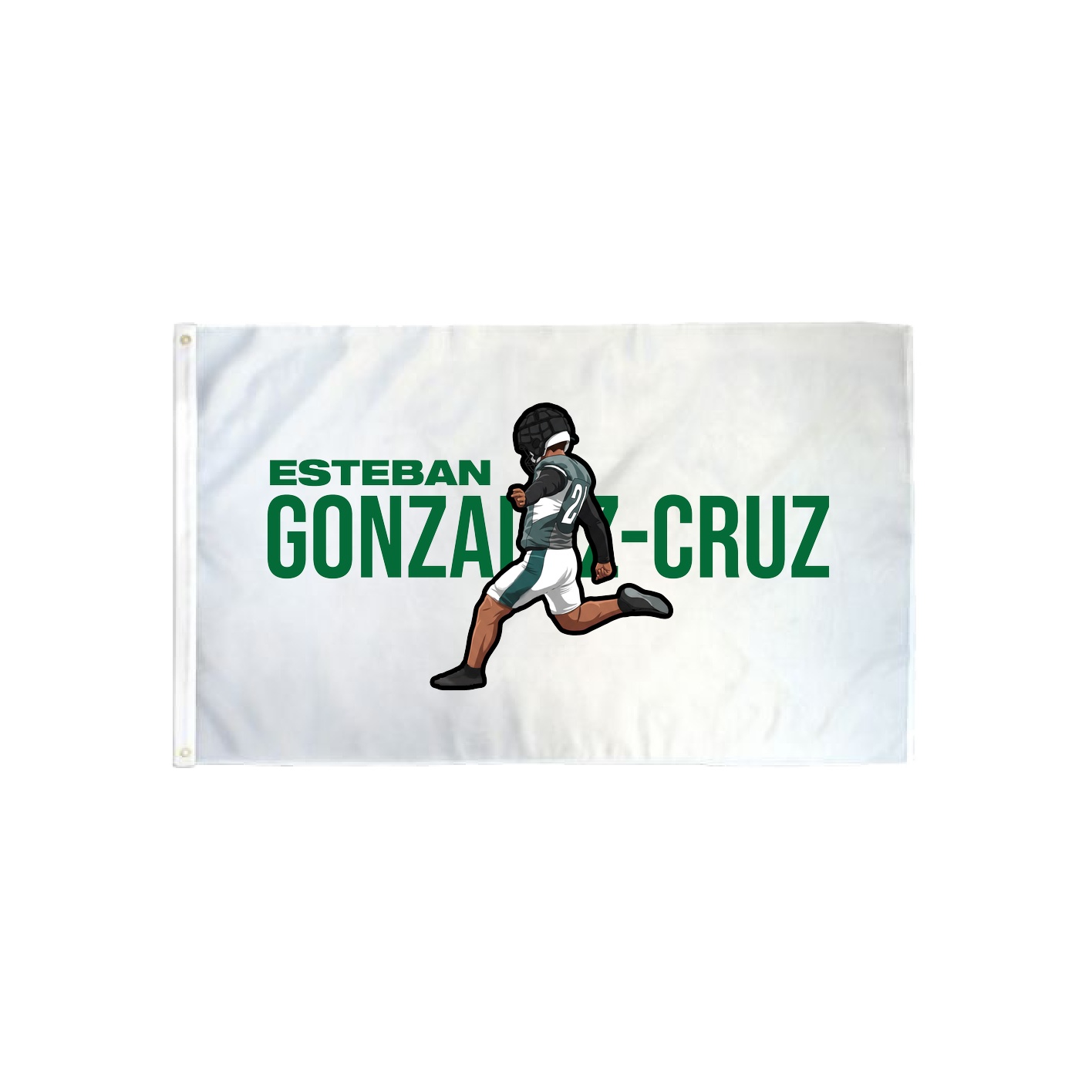 3x5 Flag — Player Name in Classic