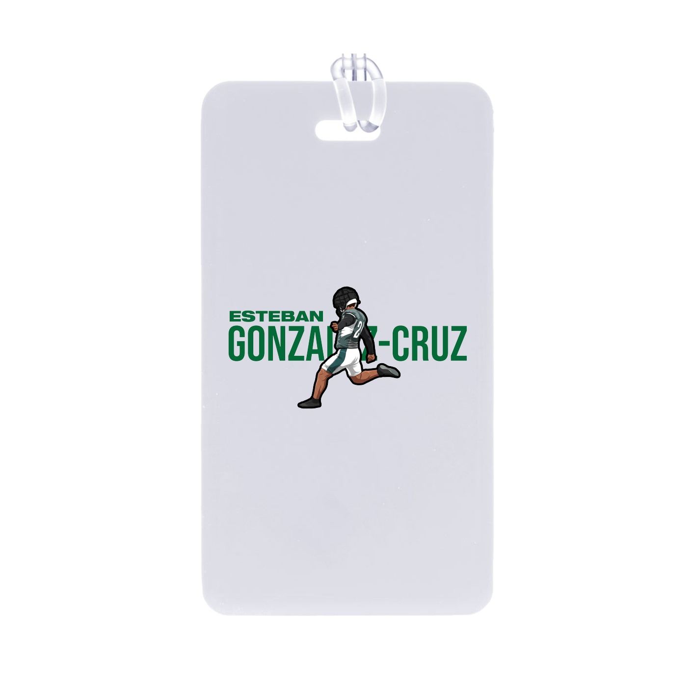 Bag Tag — Player Name in Classic
