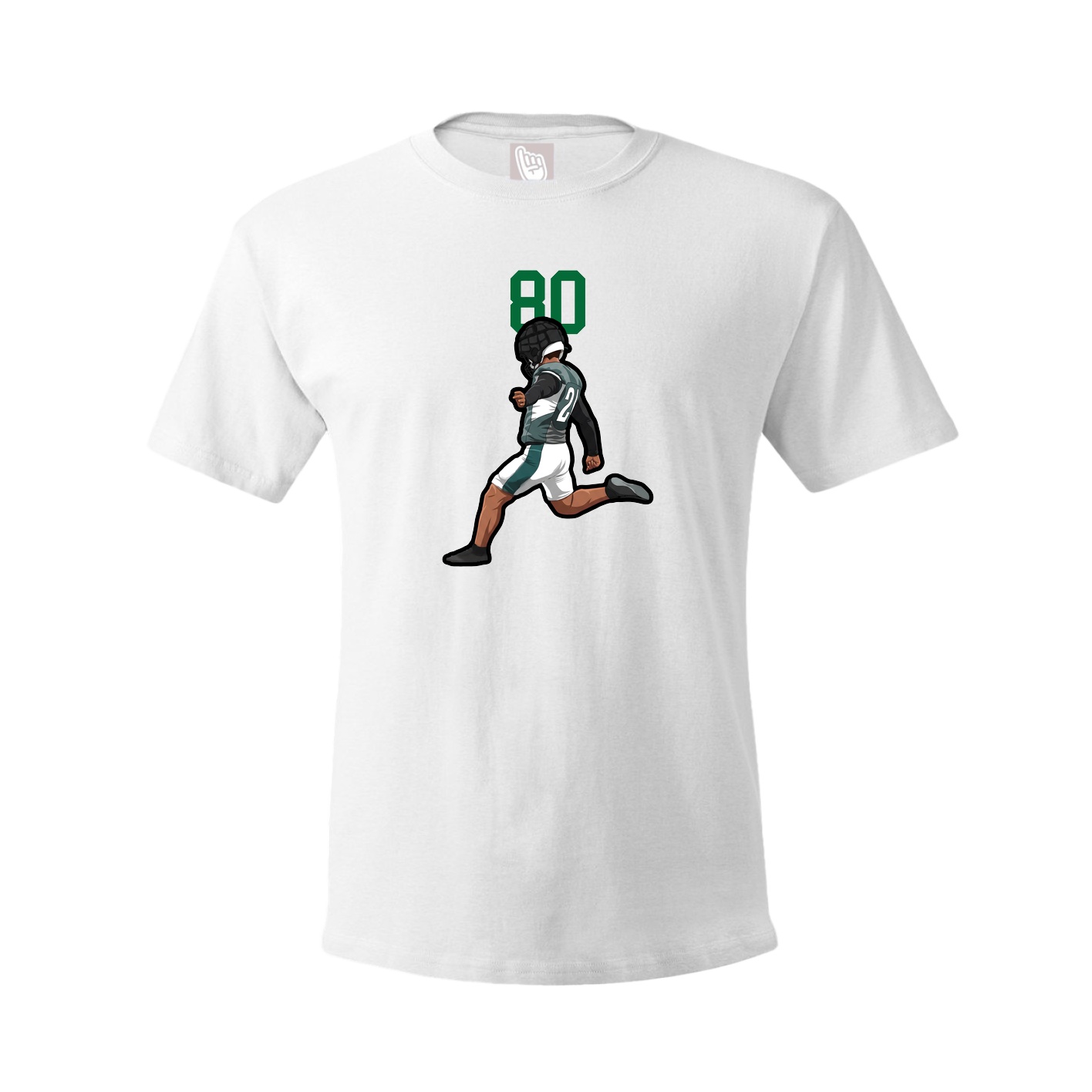Tee — Number Top in White