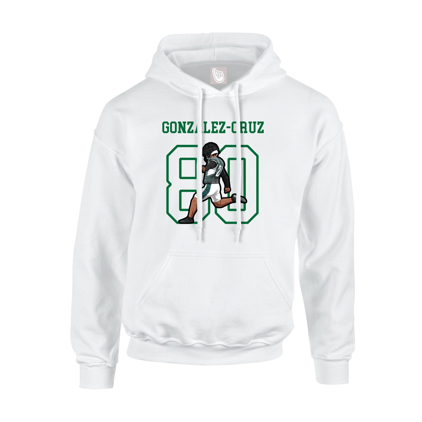 Youth Hoodie — Shirsey in White
