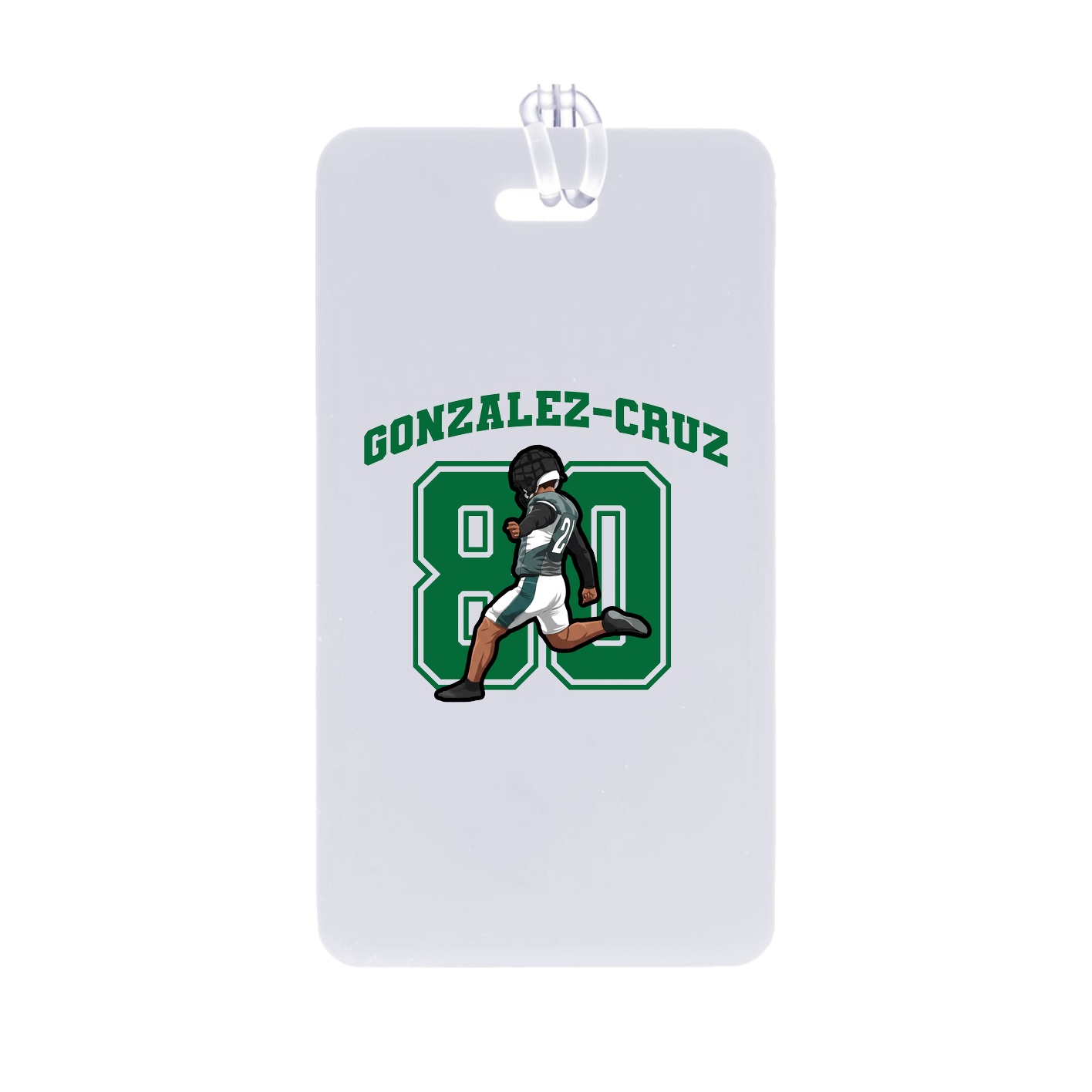 Bag Tag — Number in Classic