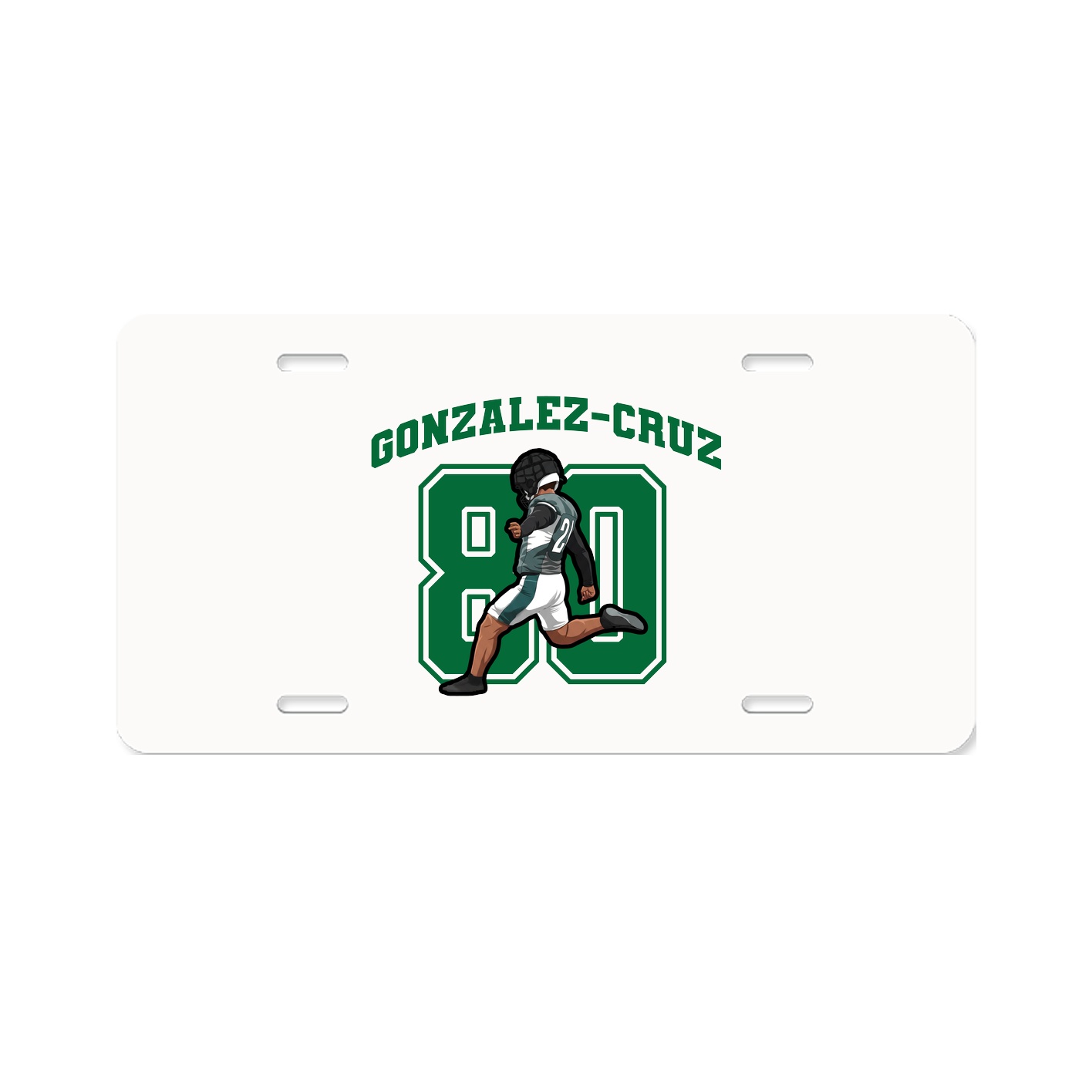 License Plate — Number in Classic