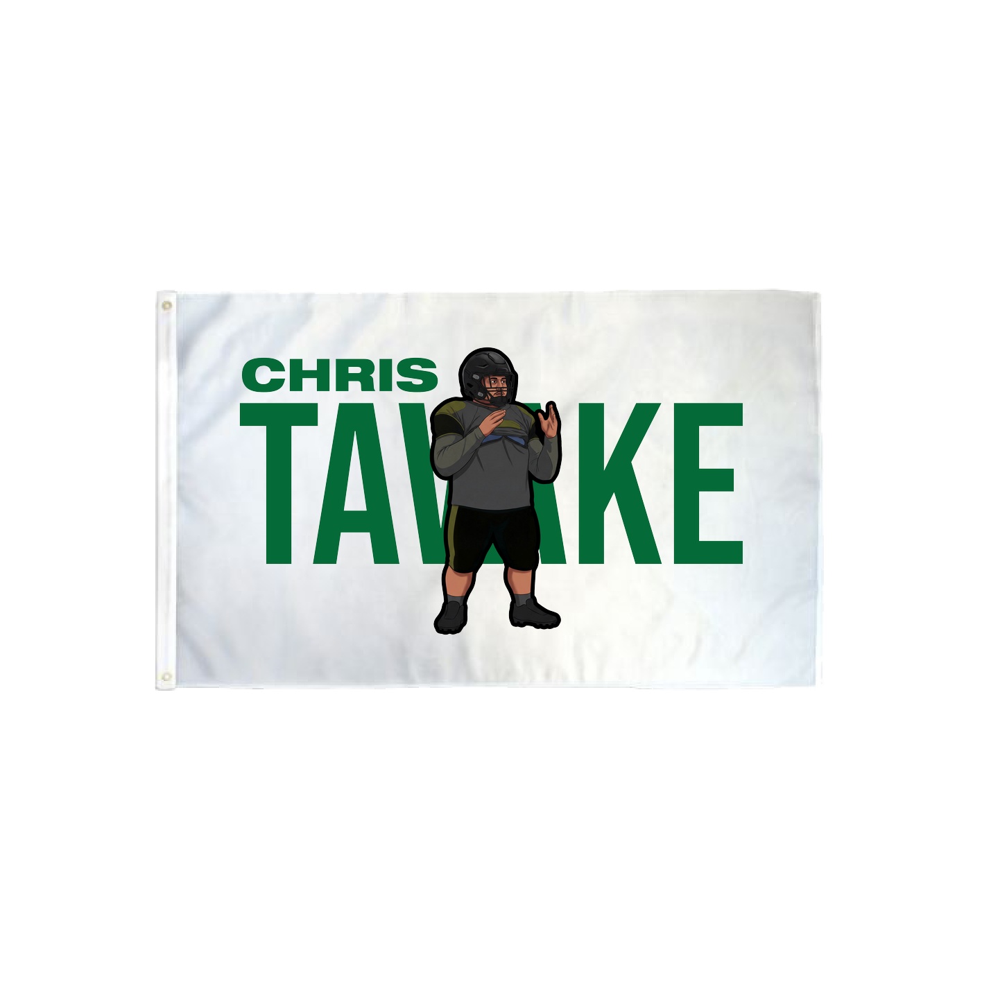 3x5 Flag — Player Name in Classic