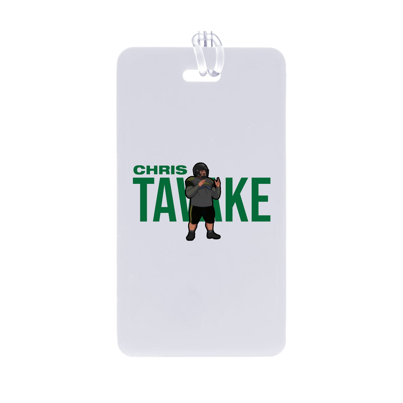 Bag Tag — Player Name in Classic