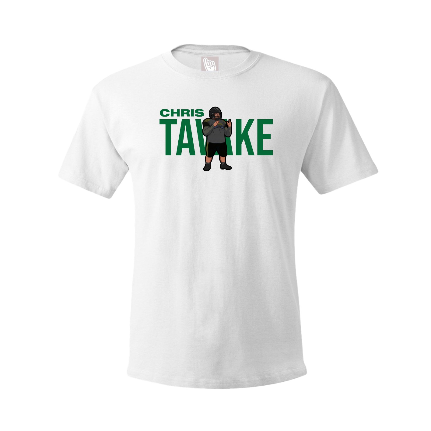 Youth Tee — Player Name in White