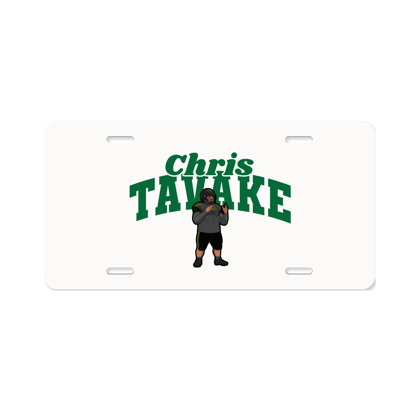 License Plate — Signature Arch in Classic