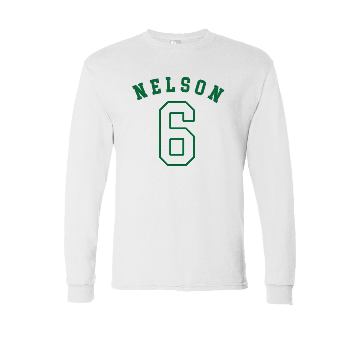 Long Sleeve Tee — Shirsey Arch in White