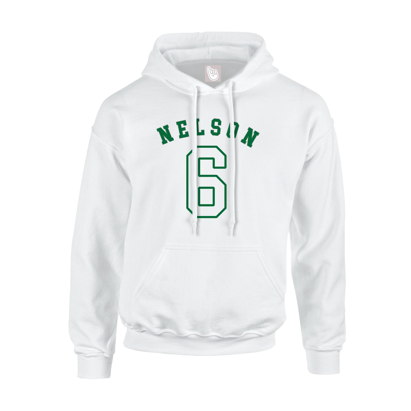 Hoodie — Shirsey Arch in White