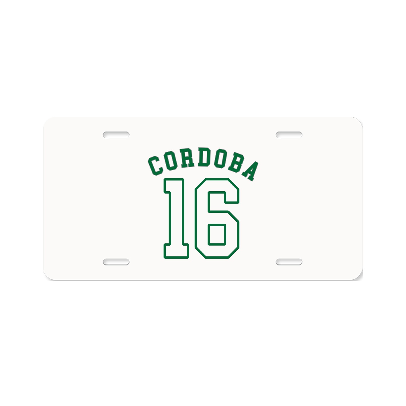 License Plate — Shirsey Arch in Classic