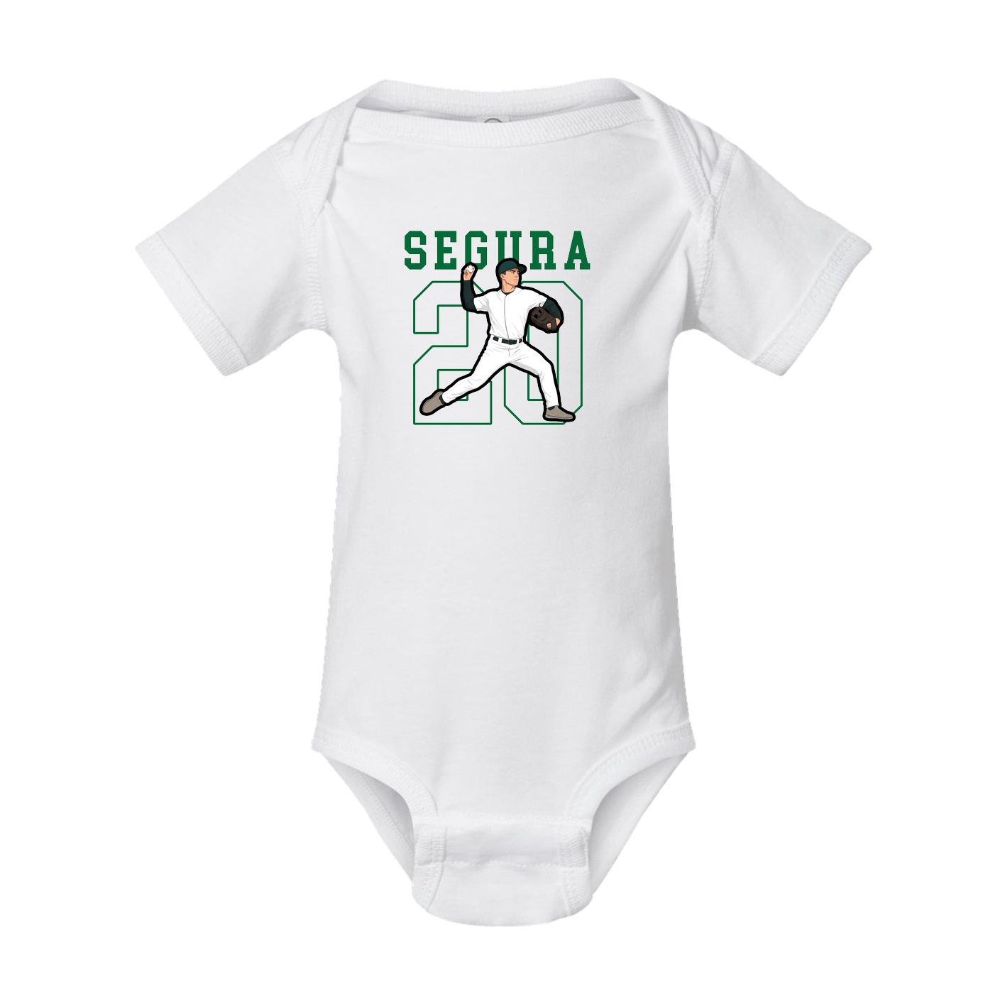 Baby Onesie — Shirsey in White