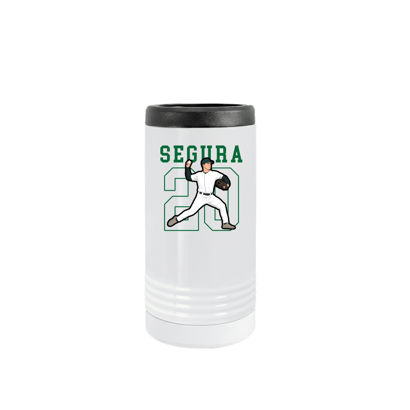 Slim Beverage Holder — Shirsey in White