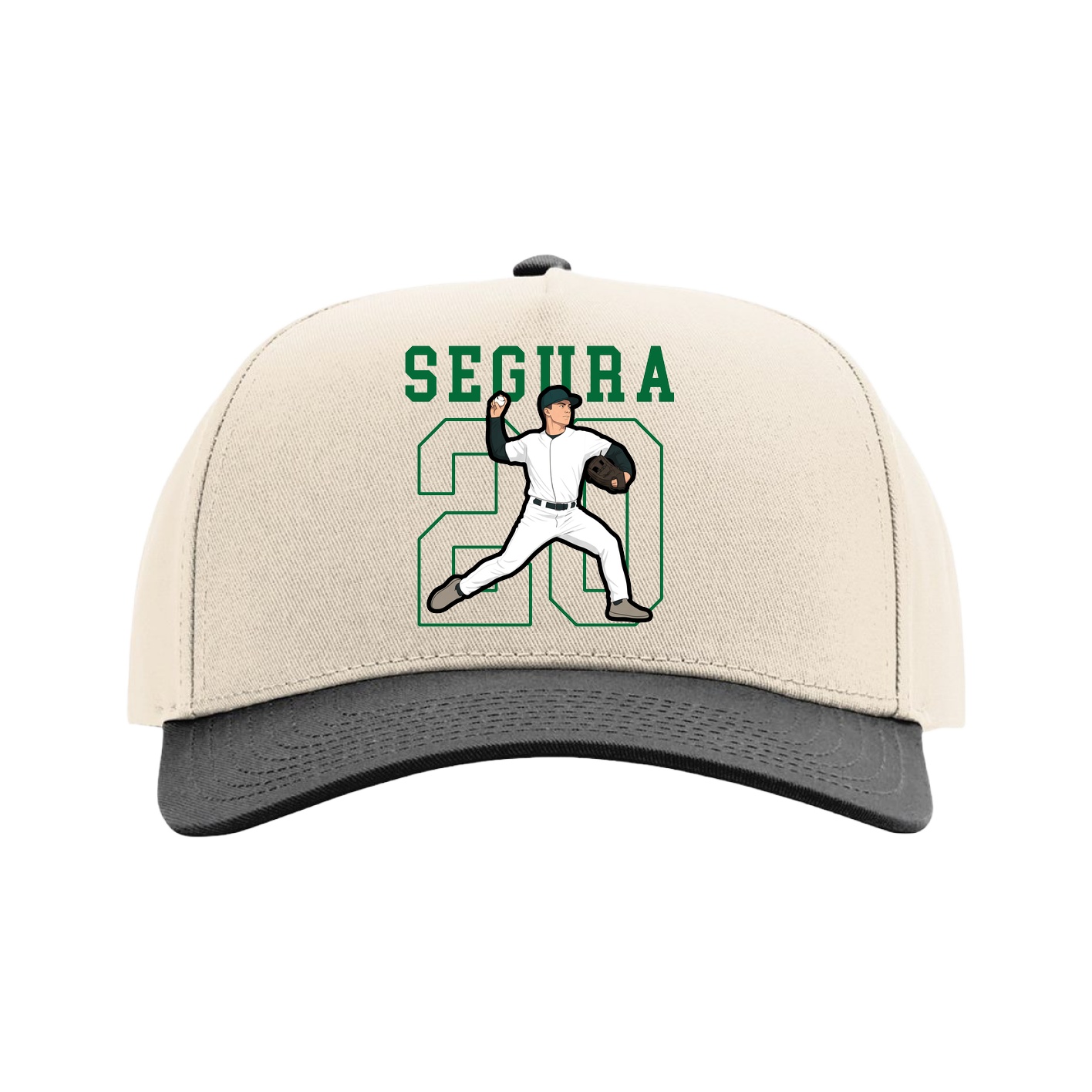 Full Fabric Five-Panel Champ Cap
