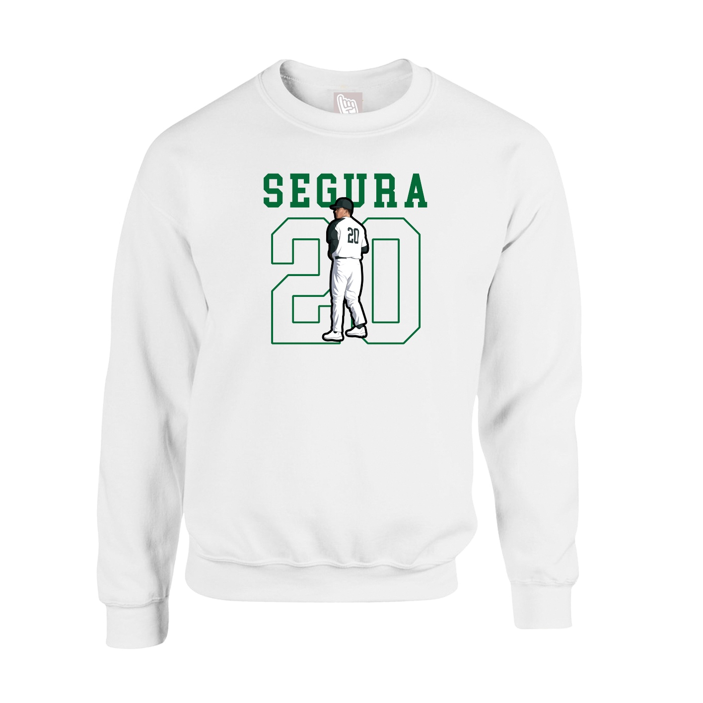 Fleece Crew — Shirsey in White