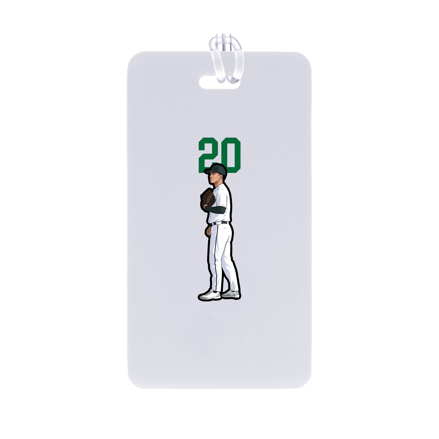 Bag Tag — Number Top in Classic