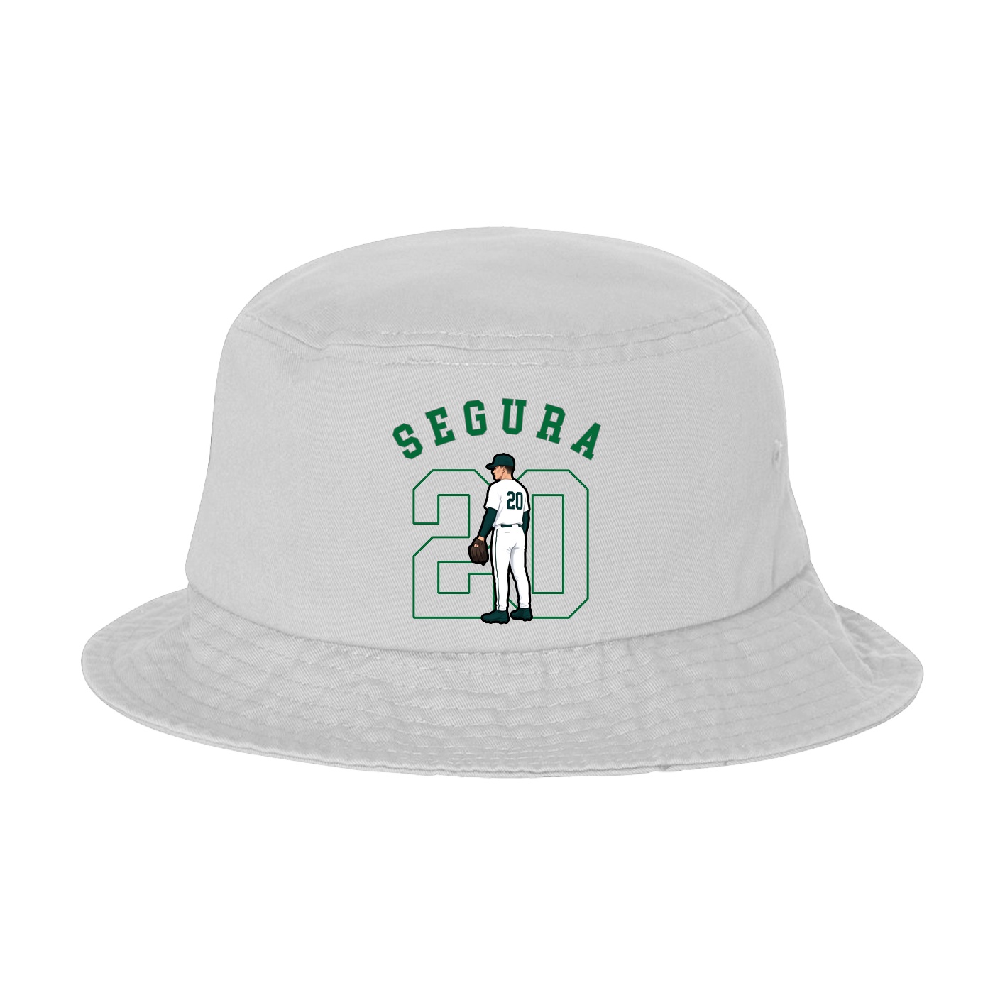Bucket Cap — Shirsey Arch in White