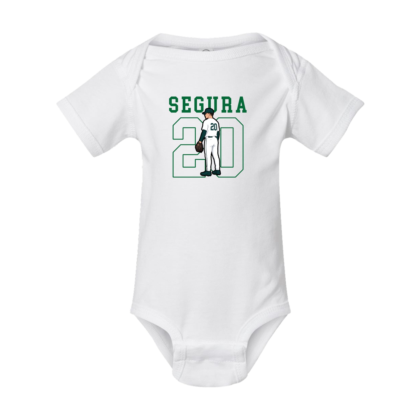 Baby Onesie — Shirsey in White