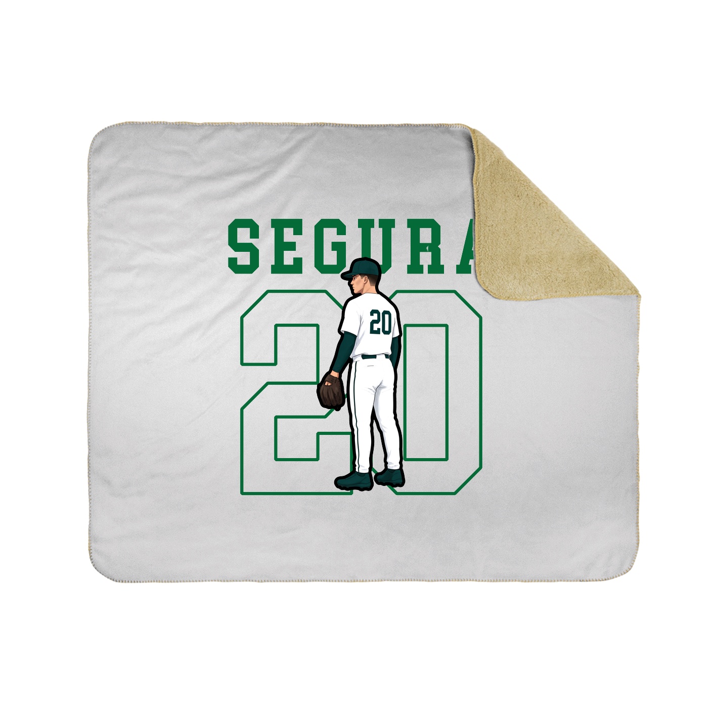 50x60 Sherpa Lined Throw Blanket