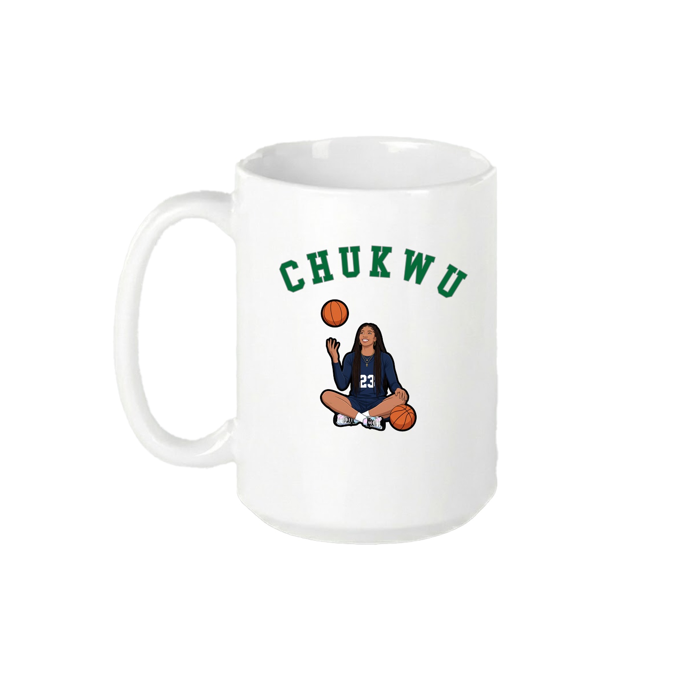 15oz Coffee Mug — Shirsey Arch in White
