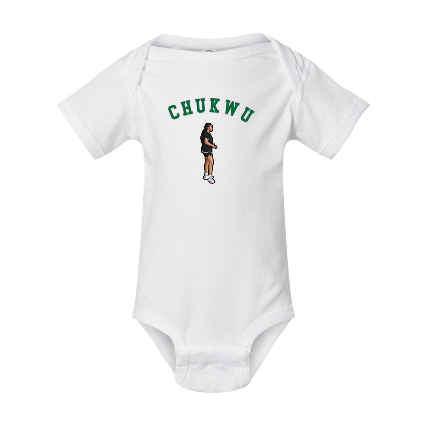 Baby Onesie — Shirsey Arch in White