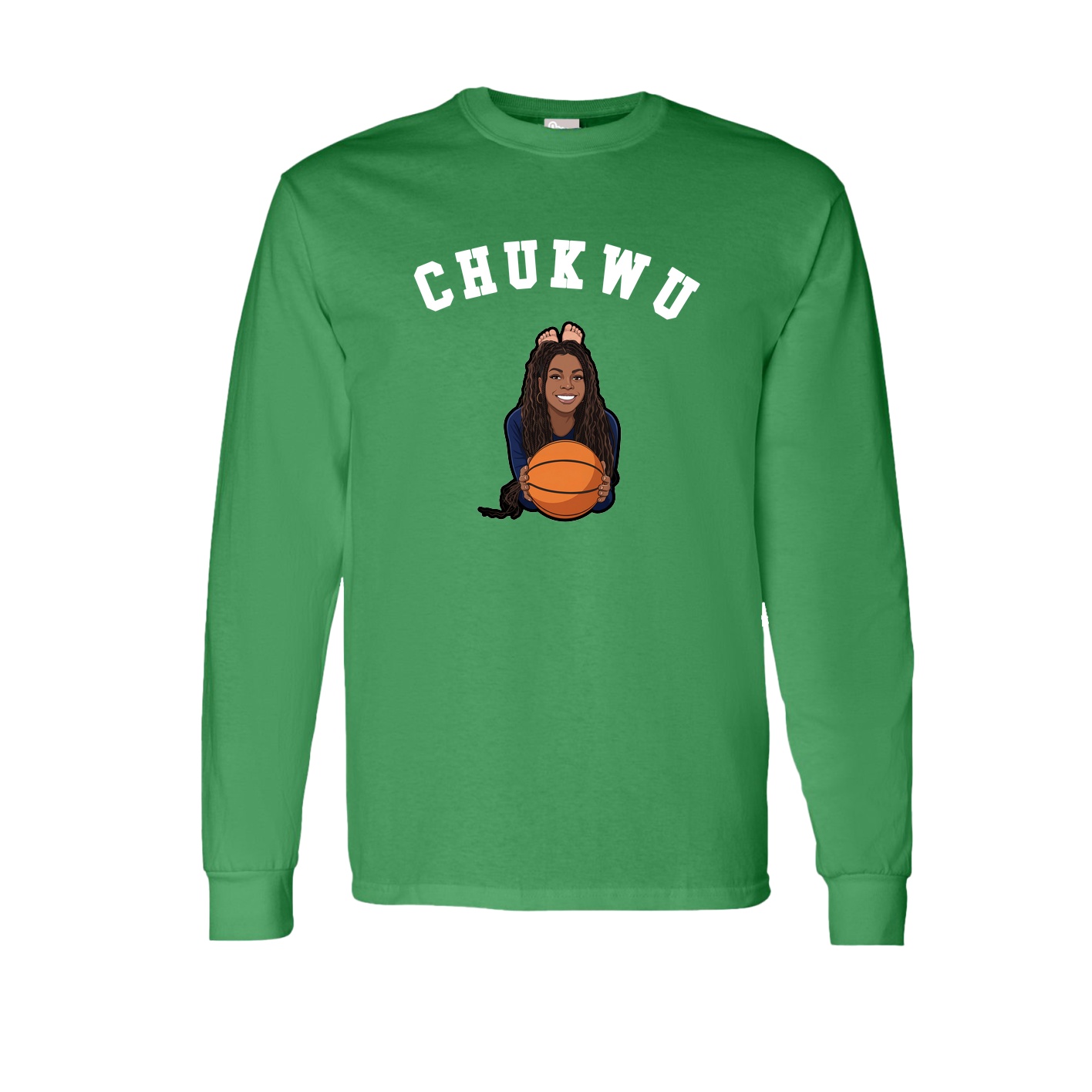 Long Sleeve Tee — Shirsey Arch in Green