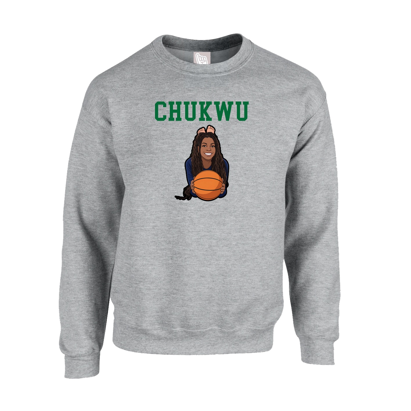 Fleece Crew — Shirsey in Grey