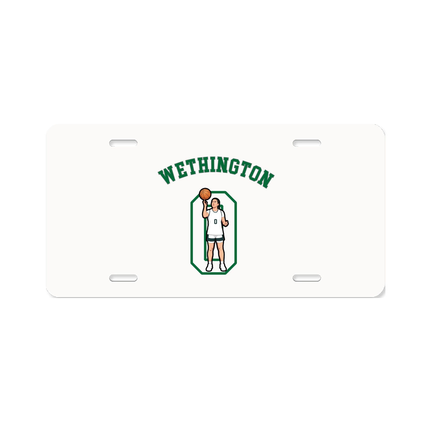 Aluminum License Plate