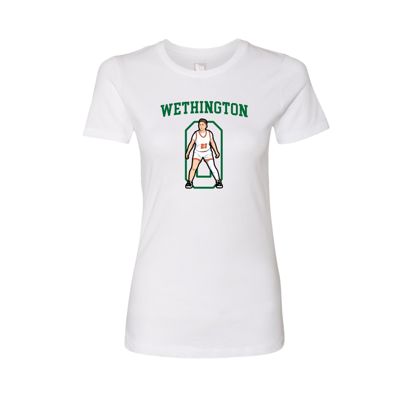 Fitted Women's Tee — Shirsey in White