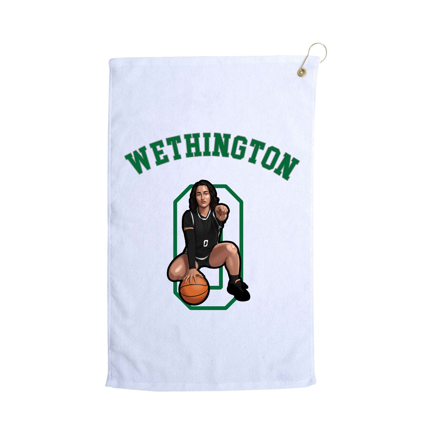 Terry Velour Golf Towel