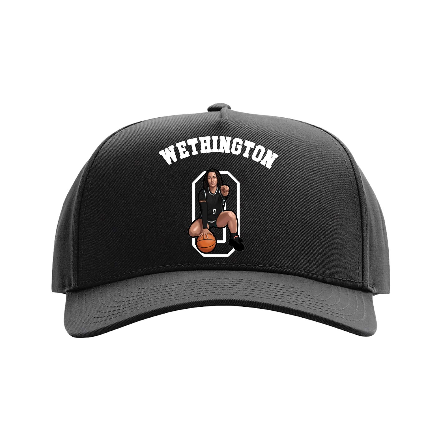 Full Fabric Five-Panel Champ Cap