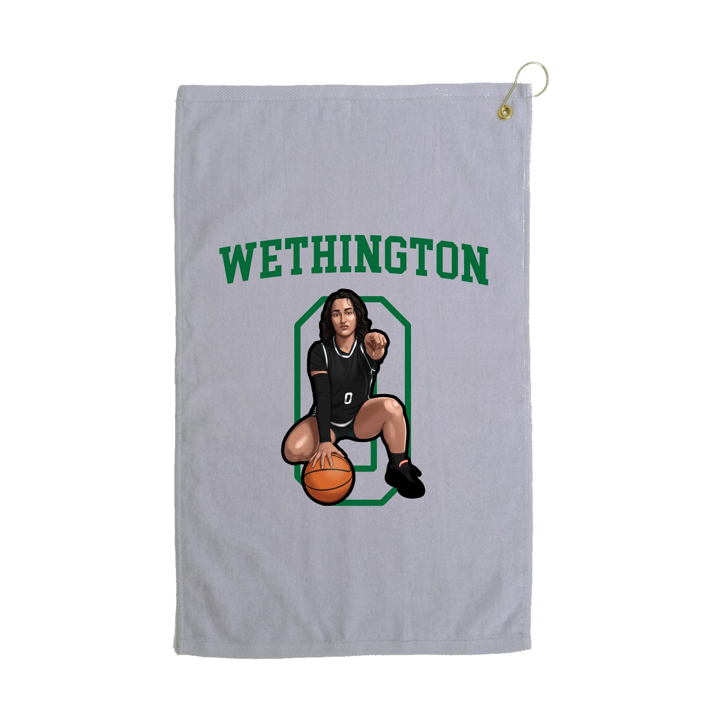 Terry Velour Golf Towel