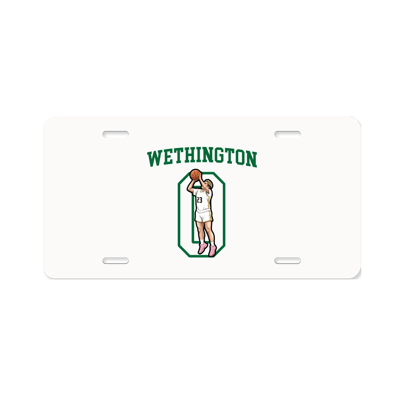 Aluminum License Plate