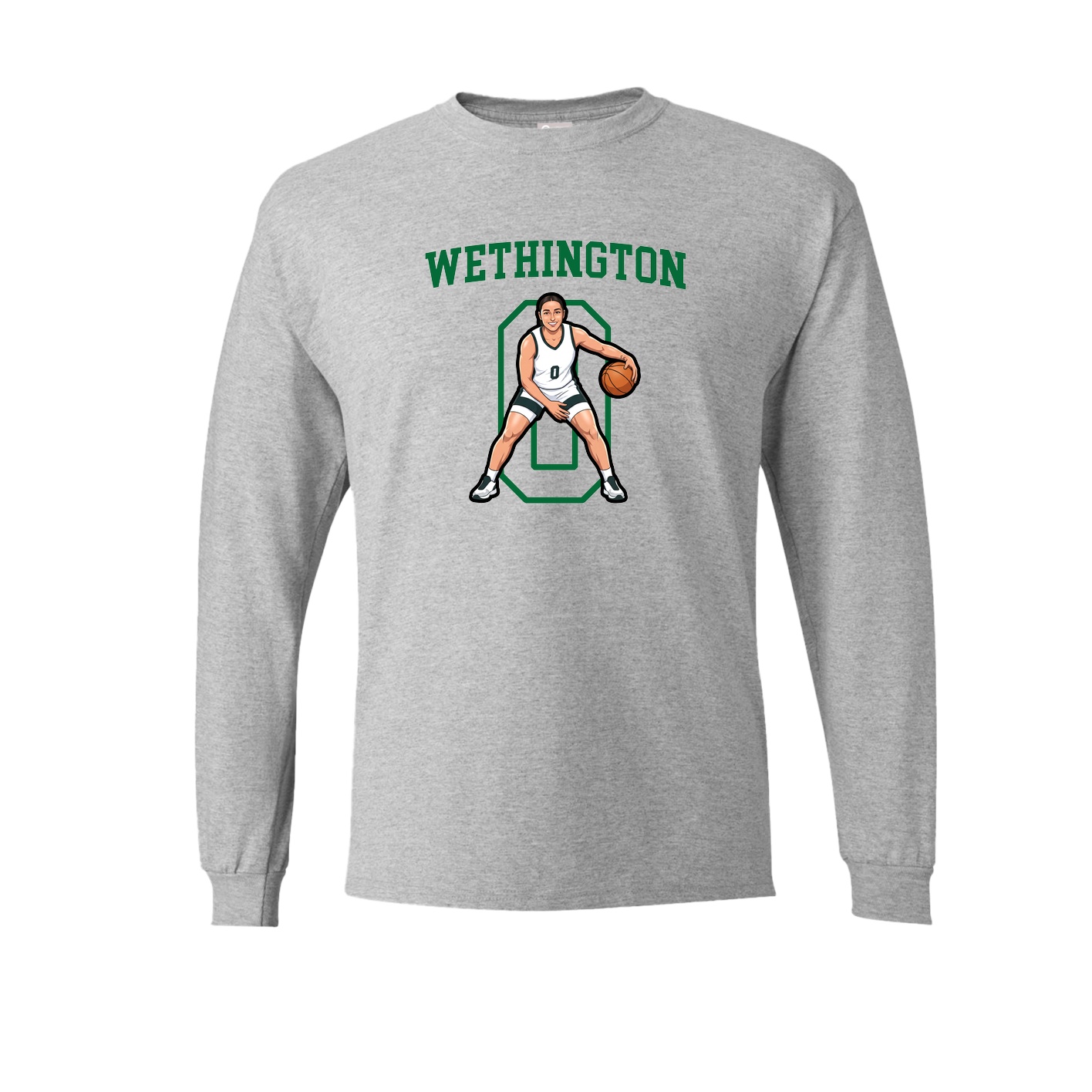 Long Sleeve Tee — Shirsey in Grey